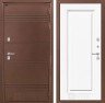 Металлическая дверь в дом Лабиринт Термо Лайт 27 - Эмаль RAL 9003