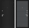 Металлическая дверь Лабиринт CLASSIC шагрень черная 13 - Графит софт