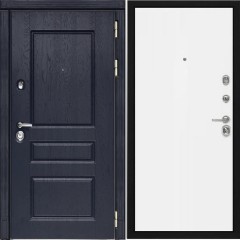 Входная дверь Cударь Diva ДИВА-МД-45 Роял вуд синий/Н-1 Белый софт