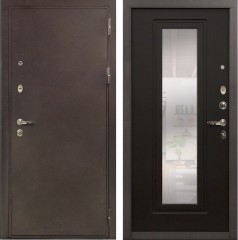 Металлическая дверь в квартиру Лекс 5А Цезарь с зеркалом Венге (панель №22)