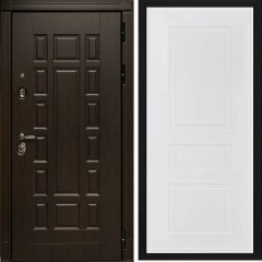 Входная дверь Cударь Diva ДИВА-МД-38 Венге/Д-13 Белый софт