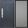 Входная дверь Cударь STR МХ-26 Гранит лава оникс/Н-10 Силк маус