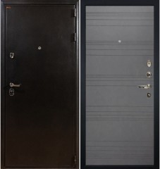 Металлическая дверь Лекс Колизей / Графит софт (панель №70)