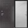 Входные двери Luxor 5 Черная шагрень/ФЛ-291 Белый софт