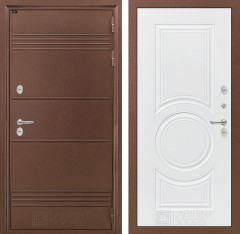 Металлическая дверь в дом Лабиринт Термо Лайт 23 - Белый софт