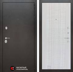 Металлическая входная дверь SILVER  13 - Графит софт