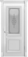 Межкомнатная дверь Торес, белая эмаль (ДО)