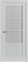 Дверь межкомнатная EMALEX ER2 | EMALEX STEEL | WHITE CLOUD