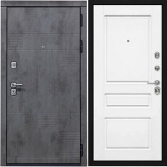 Входная дверь Cударь Diva ДИВА-МД-35 Бетон темный/Д-13 Белый софт