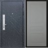 Входная дверь Cударь STR МХ-26 Гранит лава оникс/Н-13 Силк маус