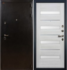 Металлическая дверь Лекс Колизей / Сицилио Беленый дуб (панель №46)