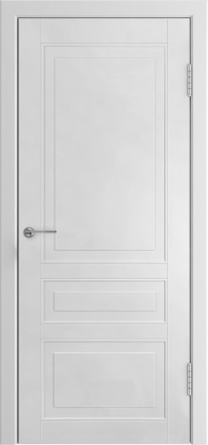 Межкомнатная дверь L-5.3, белая эмаль (ДГ)