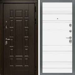 Входная дверь Cударь Diva ДИВА-МД-38 Венге/Д-5 Белый софт