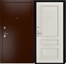 Входные двери в квартиру Luxor 3a Медный Антик/Гера 2 RAL 9010