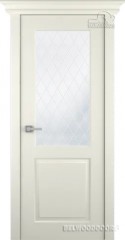Дверь Межкомнатная Belwooddoors Альта Жемчуг, стекло Мателюкс белый витраж 39