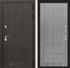 Металлическая входная дверь URBAN 06 - Сандал серый