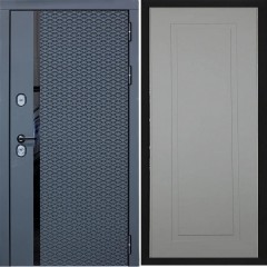 Входная дверь Cударь STR МХ-47 Черный кварц/Н-10 Силк маус