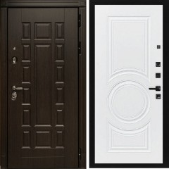 Входная дверь Cударь Diva ДИВА-МД-38 Венге/Д-8 Белый софт