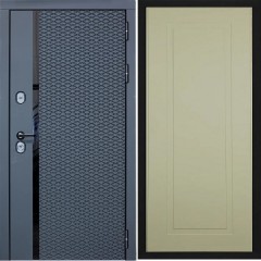 Входная дверь Cударь STR МХ-47 Черный кварц/Н-10 Софт Шампань