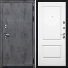 Входная дверь Cударь Diva ДИВА-МД-35 Бетон темный/Д-7 Белый софт
