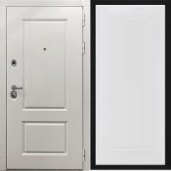 Входная дверь Cударь STR МХ-9 Альберо браш грей/Н-10 Белый софт