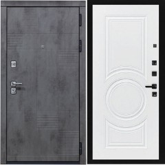 Входная дверь Cударь Diva ДИВА-МД-35 Бетон темный/Д-8 Белый софт