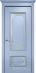 Межкомнатные двери Оникс Classic Оникс Эмаль Голубая по ясеню