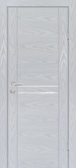Дверь Profilo Porte PSM-4 Дуб скай серый, лакобель белоснежный