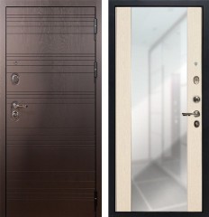 Металлическая дверь в квартиру Лекс Легион Стиль Беленый дуб (панель №45)