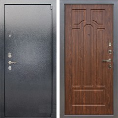 Металлическая дверь Лекс 3 Барк (Серый букле / Береза мореная) панель №26