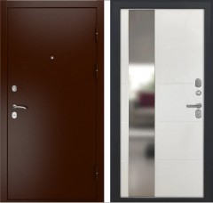 Металлические входные двери в квартиру в квартиру L-3a Медный Антик/ФЛЗ-649 Софт капучино