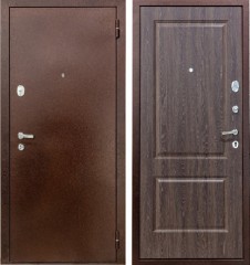 Входная дверь Cударь Diva ДИВА-510 Антик медь/Дуб филадельфия шоколад