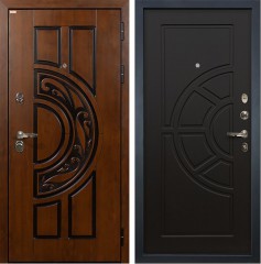 Металлическая дверь в квартиру Лекс Спартак Венге (панель №43)
