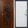 Металлическая дверь в квартиру Лекс Спартак Cisa Белый ясень (панель №62)