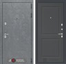 Дверь Лабиринт Бетон 11 - Графит софт