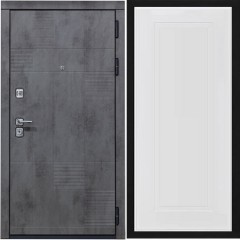 Входная дверь Cударь Diva ДИВА-МД-35 Бетон темный/Н-10 Белый софт