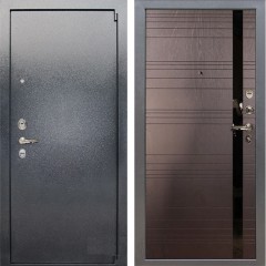 Металлическая дверь Лекс 3 Барк (Серый букле / Ясень шоколад) панель №31