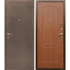 Металлическая дверь в квартиру Лекс 1А Береза мореная (панель №12)