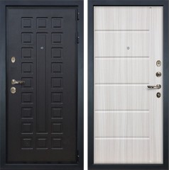 Металлическая дверь в квартиру Лекс Гладиатор 3К Сандал белый (панель №42)