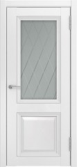 Дверь межкомнатная Люксор Лу-162, белый эмалит