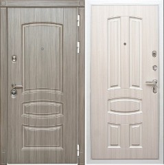 Входная дверь Cударь Diva ДИВА-МД-42 Сандал серый/M-3 Сандал белый