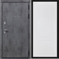 Входная дверь Cударь Diva ДИВА-МД-35 Бетон темный/Н-7 Белый софт
